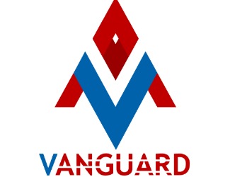 Projekt graficzny logo dla firmy online Vanguard