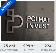 Projektowanie logo - POLMAT INVEST - Logo  