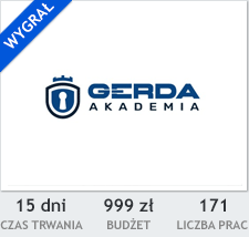 Projektowanie logo - Logo Akademia Gerda